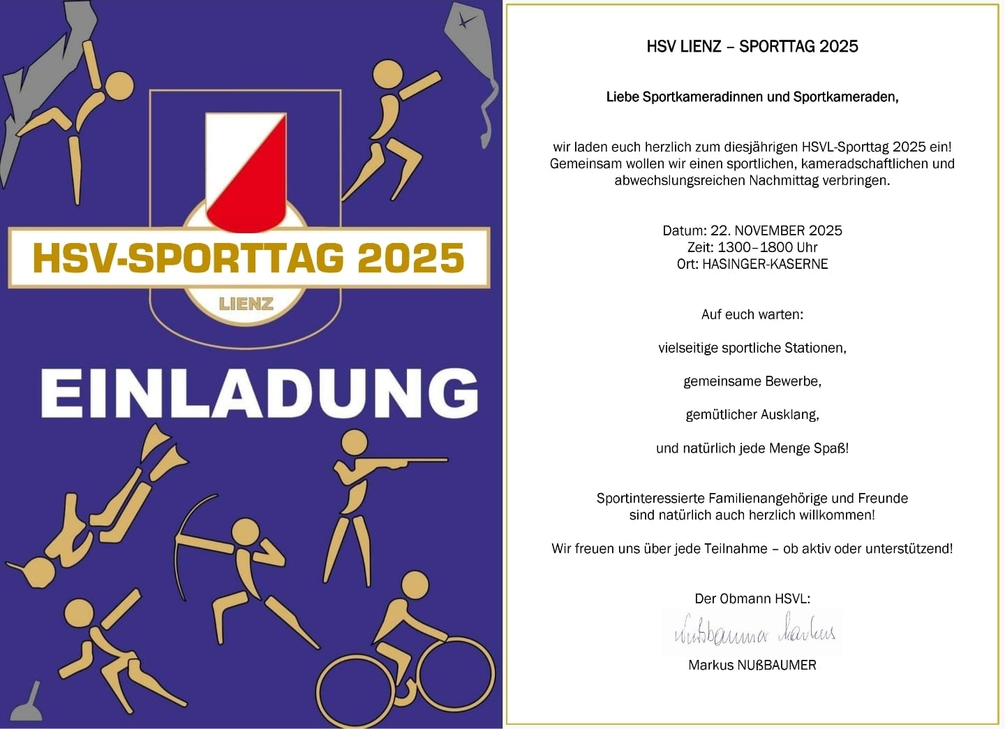 HSV Sporttag 22.11.2025 Ergebnise
